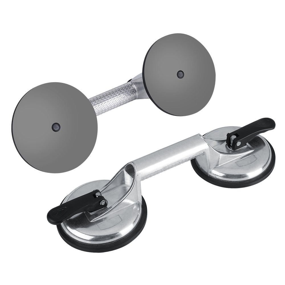 Suction Cup Two head Glass Carrying Handle Lifter Puller Heavy Duty ...